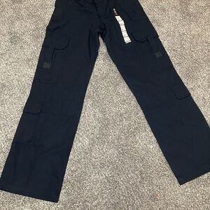 5.11 Tactical Pants Womens ACTUAL  Size 6 Blue Cargo Stretch Ripstop